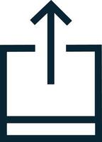 Upload icon symbol image vector