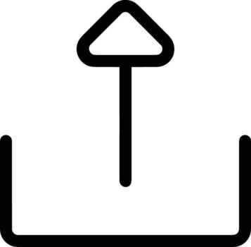 Upload icon symbol image vector