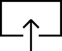 Upload icon symbol image vector
