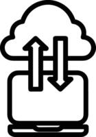 Upload icon symbol image vector