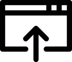 Upload icon symbol image vector