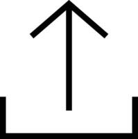 Upload icon symbol image vector