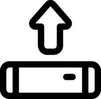 Upload icon symbol image vector