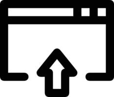 Upload icon symbol image vector