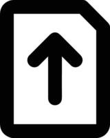 Upload icon symbol image vector