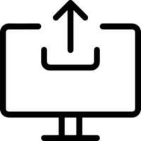 Upload icon symbol image vector