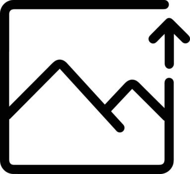 Upload icon symbol image vector