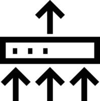 Upload icon symbol image vector