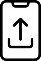 Upload icon symbol image vector