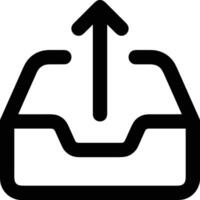 Upload icon symbol image vector