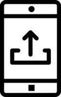 Upload icon symbol image vector