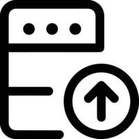 Upload icon symbol image vector