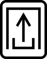 Upload icon symbol image vector