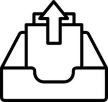 Upload icon symbol image vector