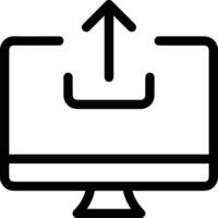 Upload icon symbol image vector