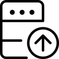 Upload icon symbol image vector