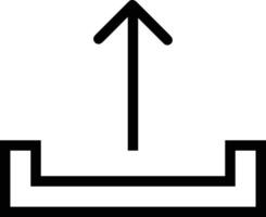 Upload icon symbol image vector