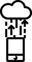 Upload icon symbol image vector