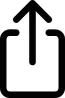 Upload icon symbol image vector