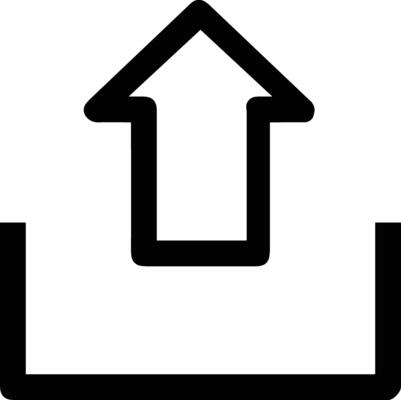 Upload icon symbol image