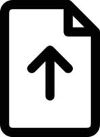 Upload icon symbol image vector