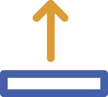 Upload icon symbol image vector