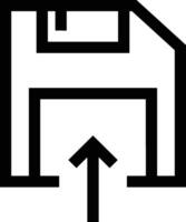 Upload icon symbol image vector