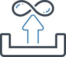 Upload icon symbol image vector