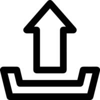 Upload icon symbol image vector