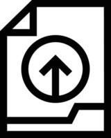 Upload icon symbol image vector