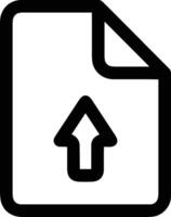 Upload icon symbol image vector