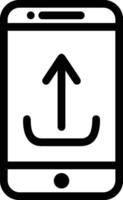 Upload icon symbol image vector
