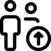 Upload icon symbol image vector