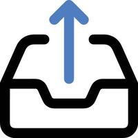Upload icon symbol image vector
