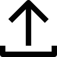 Upload icon symbol image vector
