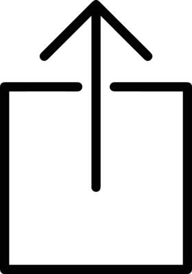 Upload icon symbol image
