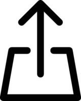 Upload icon symbol image vector