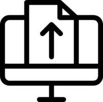 Upload icon symbol image vector