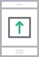Upload icon symbol image vector