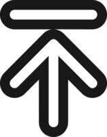 Upload icon symbol image vector