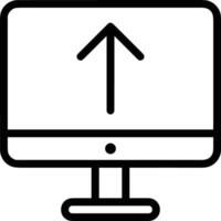 Upload icon symbol image vector