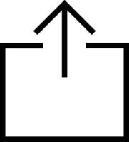 Upload icon symbol image vector