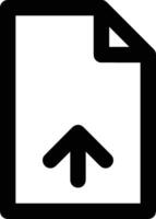 Upload icon symbol image vector
