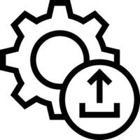 Upload icon symbol image vector