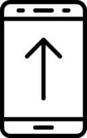 Upload icon symbol image vector