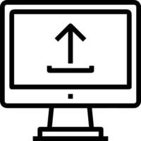 Upload icon symbol image vector