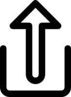 Upload icon symbol image vector