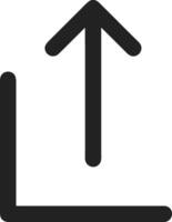 Upload icon symbol image vector