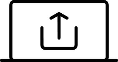 Upload icon symbol image vector