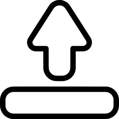Upload icon symbol image